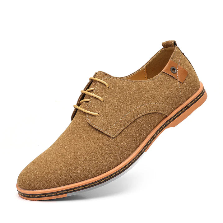 Isaac | Men's Classic Suede Oxford Dress Shoes