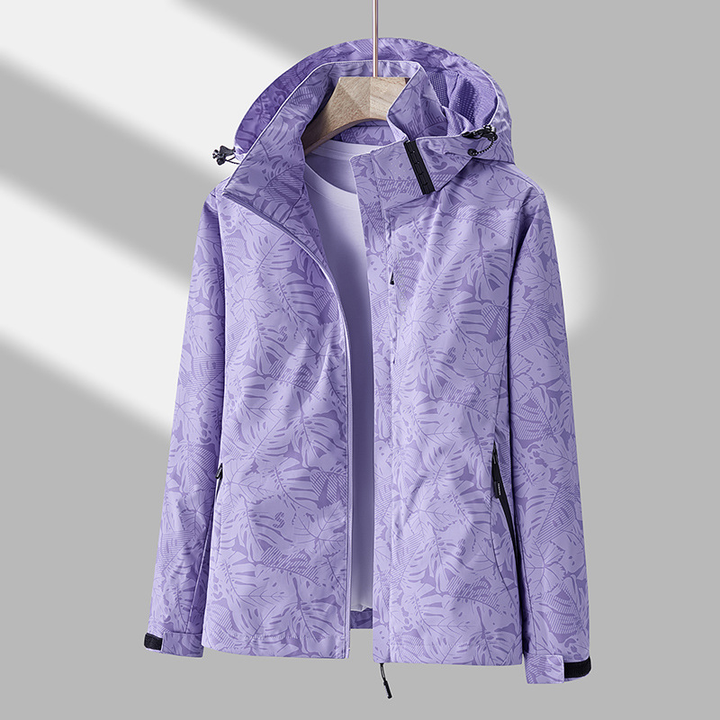 Fern | Women's Chic Waterproof Zip-Up Hooded Jacket