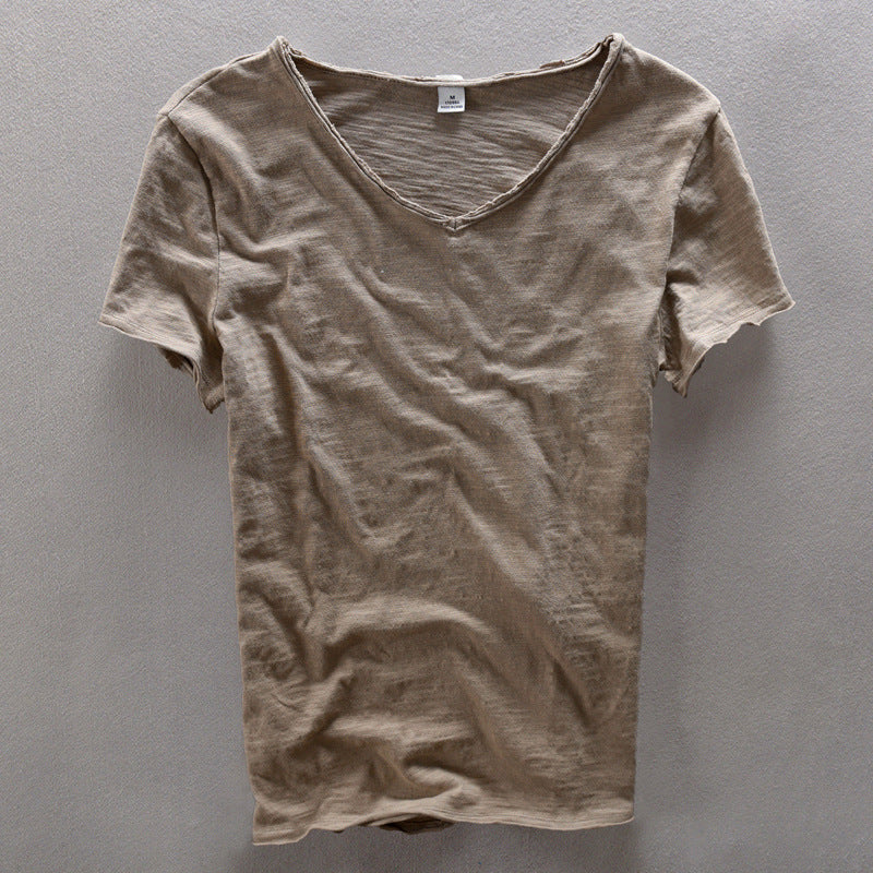 Jayce | Men's Casual Short-Sleeve V-Neck T-Shirt