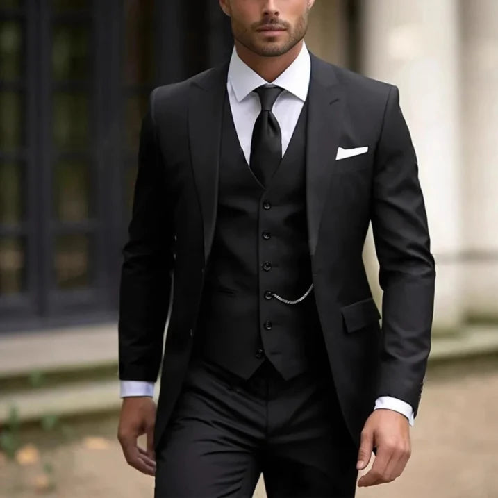 Colton | Men's Slim Tailored Three-Piece Suit
