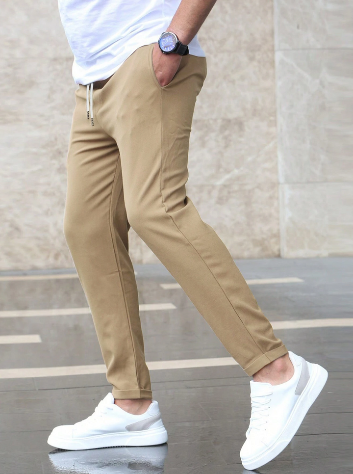 Arlo | Men's Casual Slim-Fit Trousers