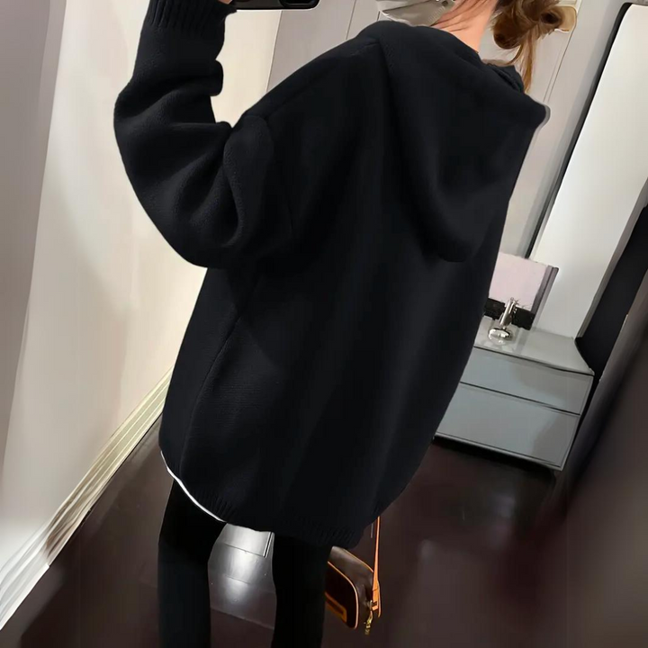 Sunny | Women's Oversized Graphic Hoodie Sweater
