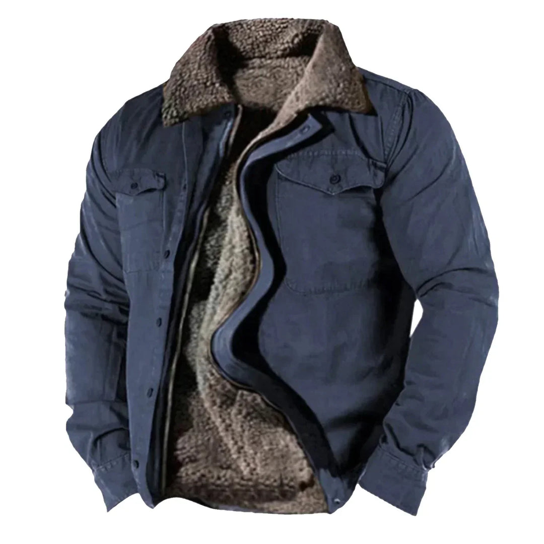 Benedict | Men's Insulated Sherpa Winter Jacket