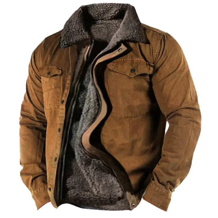 Benedict | Men's Insulated Sherpa Winter Jacket