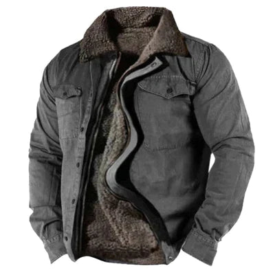 Benedict | Men's Insulated Sherpa Winter Jacket