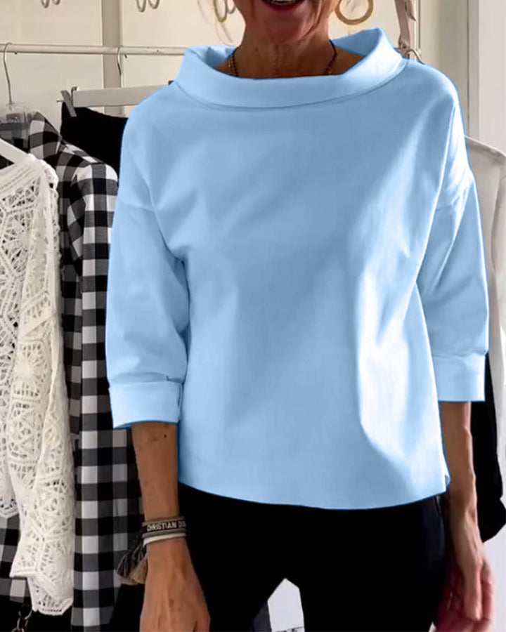 Francesca | Women's Elegant Cowl Neck Top
