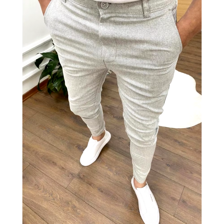 Declan | Men's Modern Slim-Fit Stretch Trousers