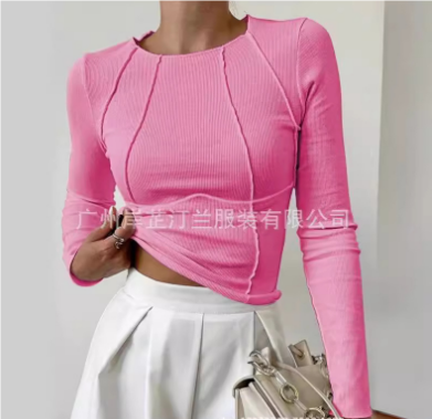 Sloane | Women's Stylish Long Sleeves Slim-Fit Top