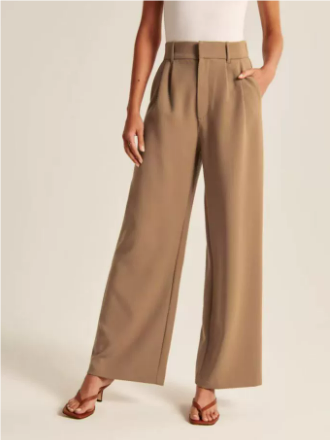 Jane | Women's Tailored Wide-Leg Palazzo Trousers