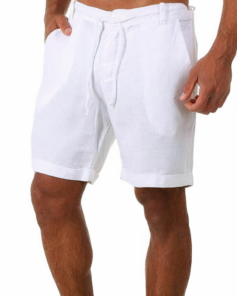 Scott | Men's Casual Linen Bermuda Shorts
