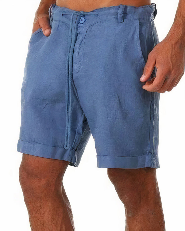 Scott | Men's Casual Linen Bermuda Shorts