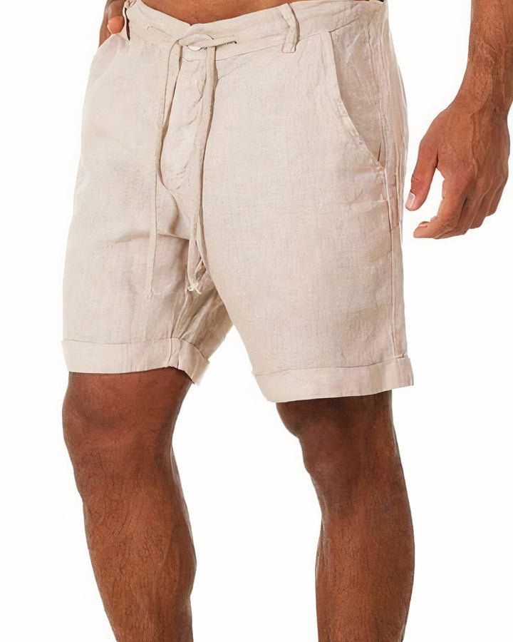 Scott | Men's Casual Linen Bermuda Shorts
