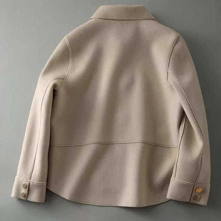 Catherine | Women's Classic Patch Pocket Wool Jacket