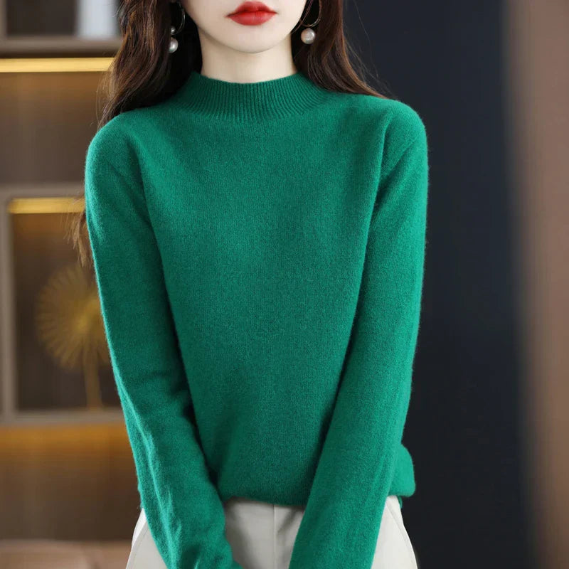 Rosie | Women's Luxurious Cashmere Turtleneck Sweater