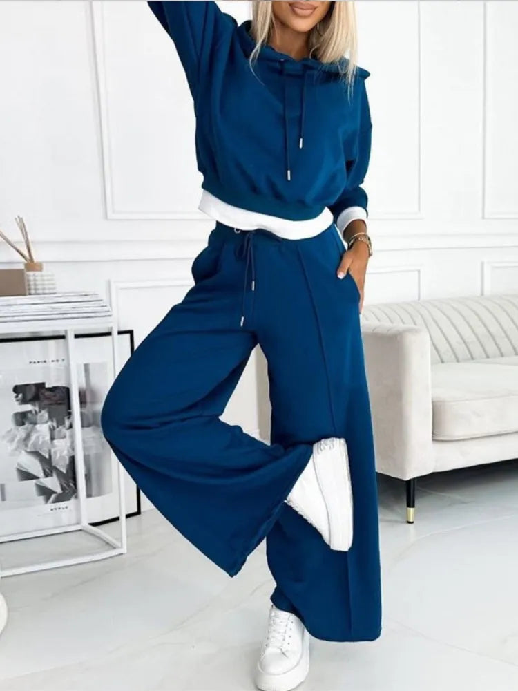 Lisa | Women's Cozy Hoodie & Split-Hem Lounge Set