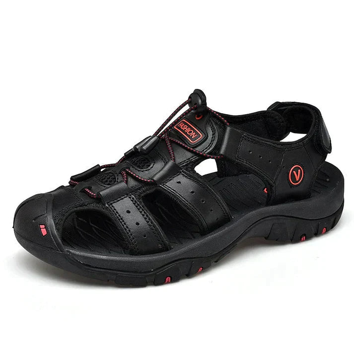 Sean | Men's Premium Leather Outdoor Hiking Sandals