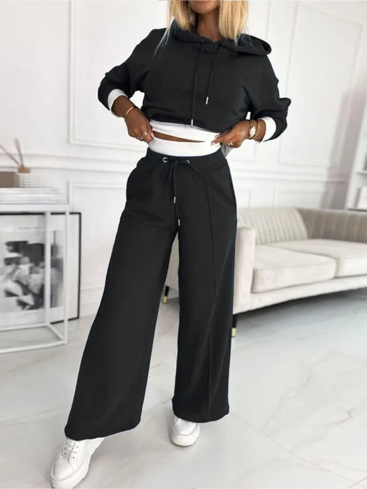 Lisa | Women's Cozy Hoodie & Split-Hem Lounge Set