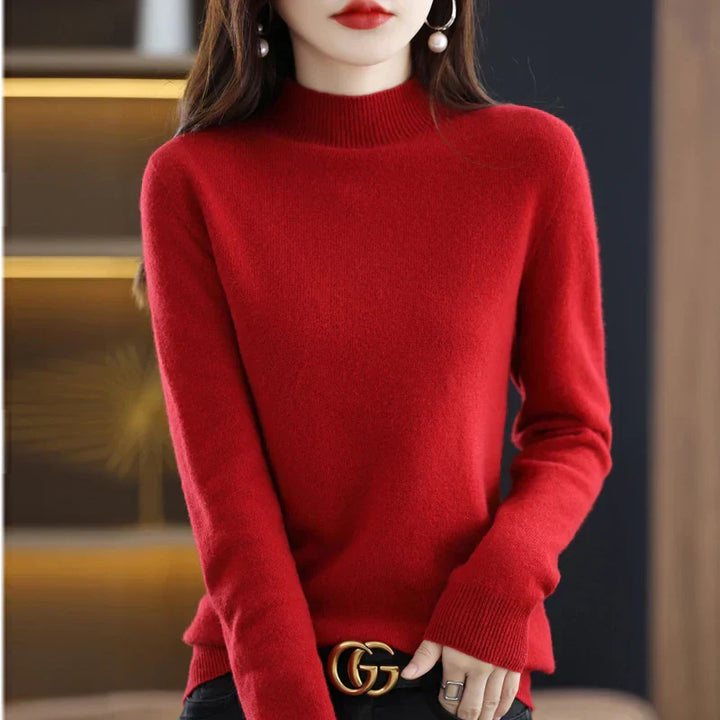 Rosie | Women's Luxurious Cashmere Turtleneck Sweater
