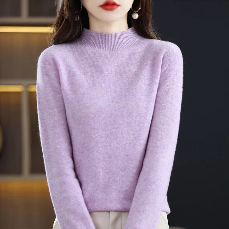 Rosie | Women's Luxurious Cashmere Turtleneck Sweater