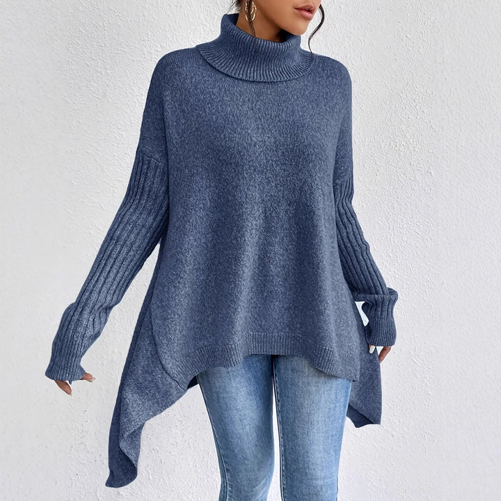 Maren | Women's Cozy Oversized Ribbed Turtleneck Sweater