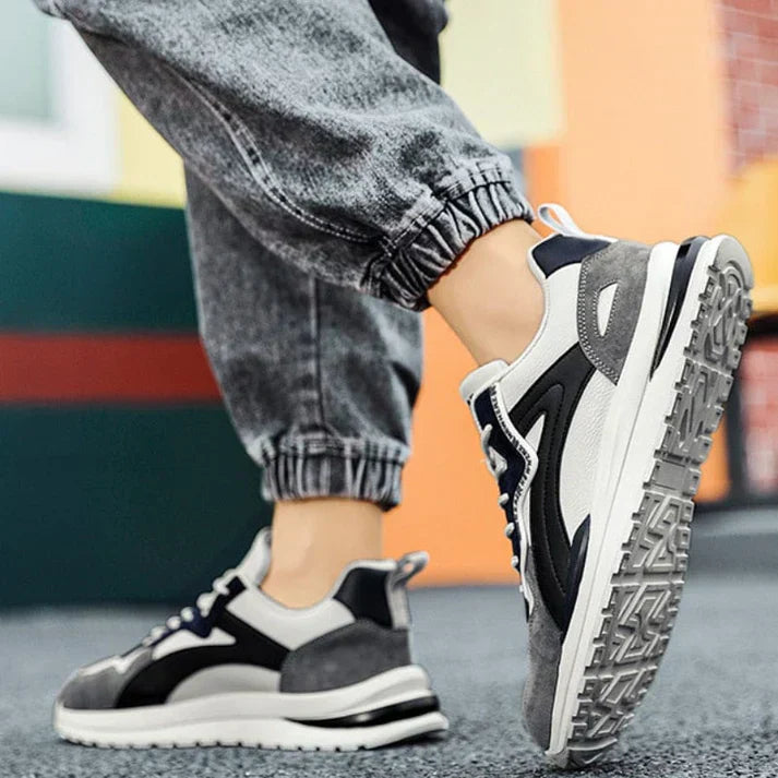 Harrison | Men's Lightweight Breathable Lace Up Casual Trainers