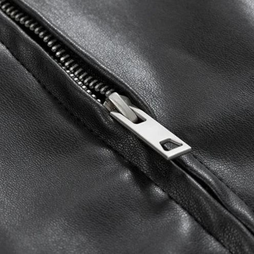 Kai | Men's Retro Style Oversized Leather Bomber Jacket