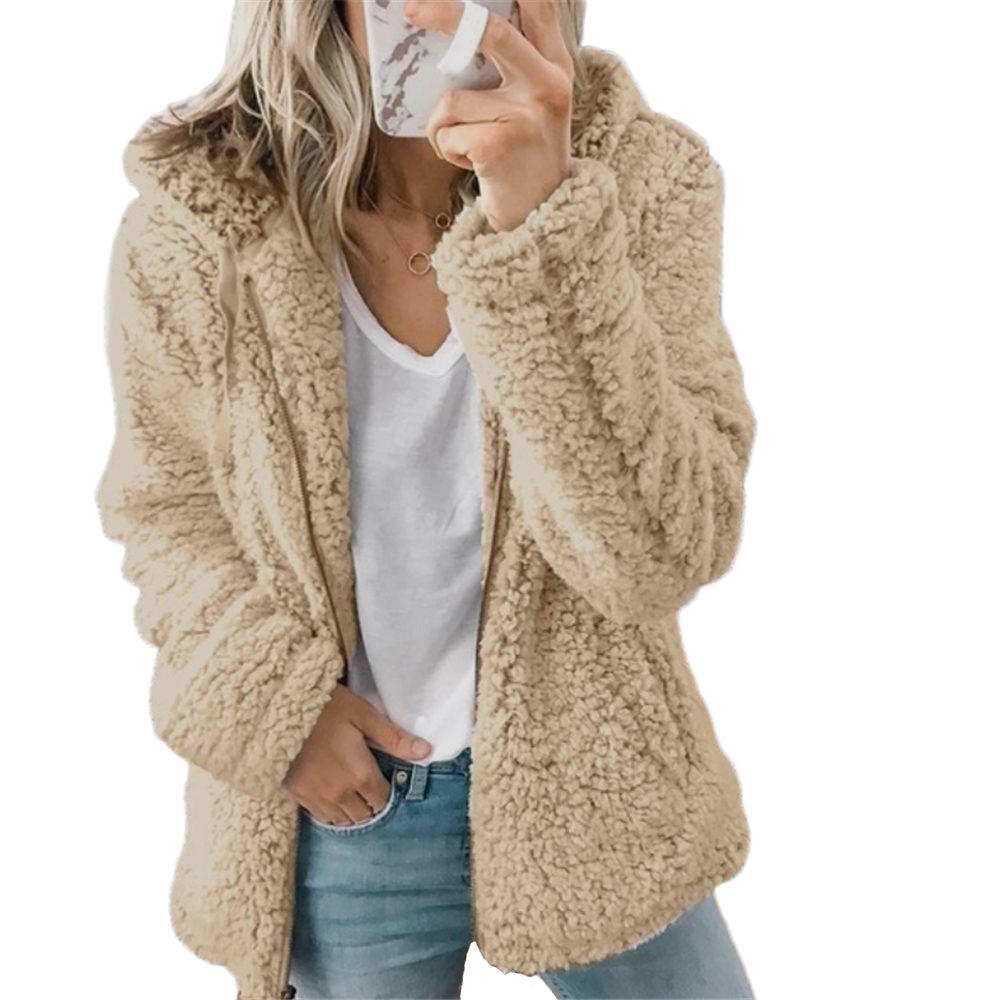 Wendy | Women's Snug Hooded Teddy Sherpa Jacket