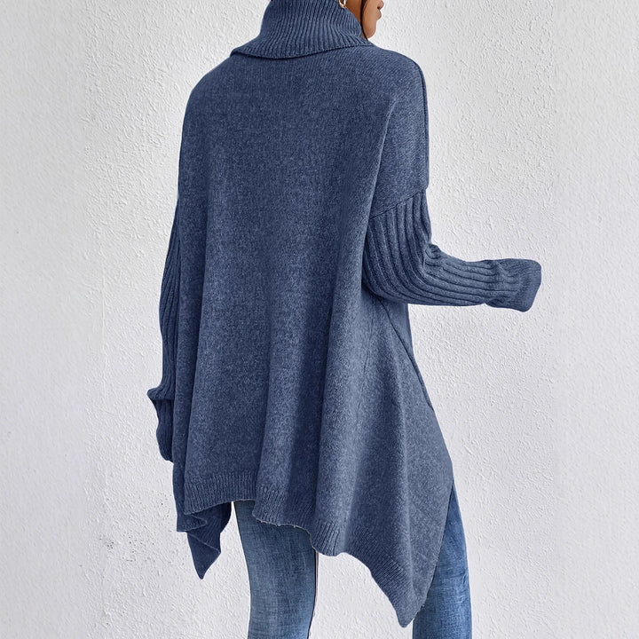Maren | Women's Cozy Oversized Ribbed Turtleneck Sweater