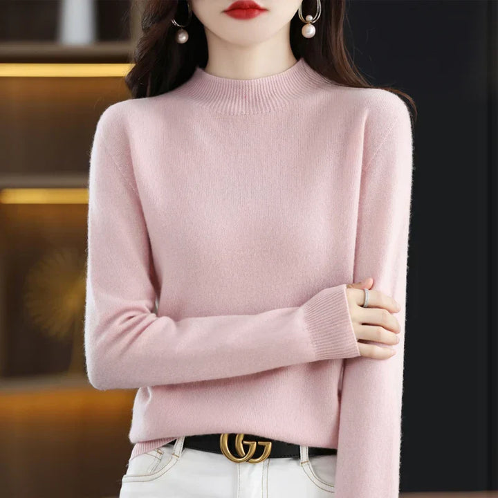 Rosie | Women's Luxurious Cashmere Turtleneck Sweater