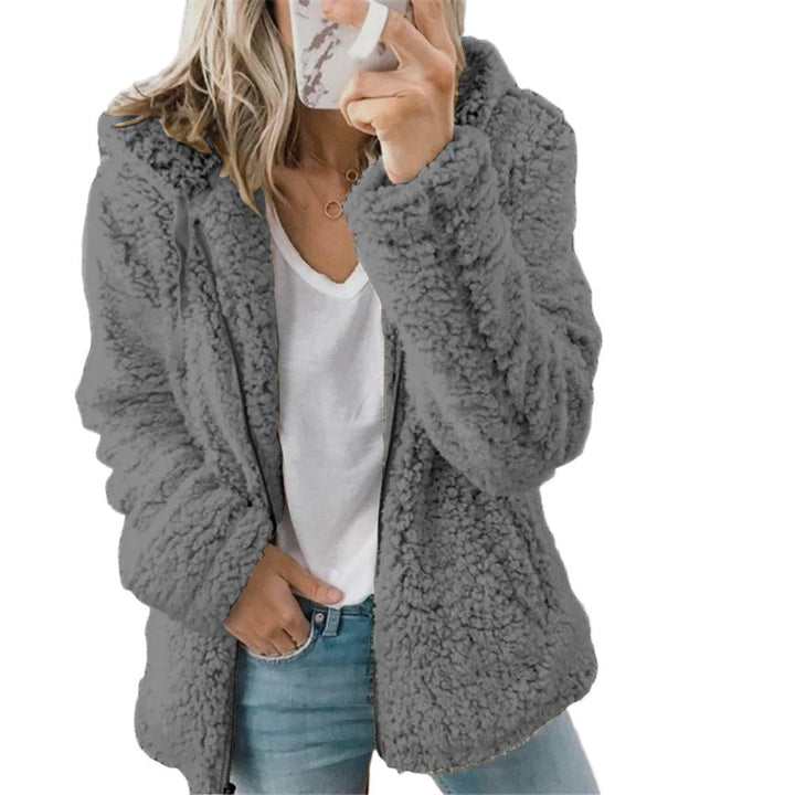 Wendy | Women's Snug Hooded Teddy Sherpa Jacket