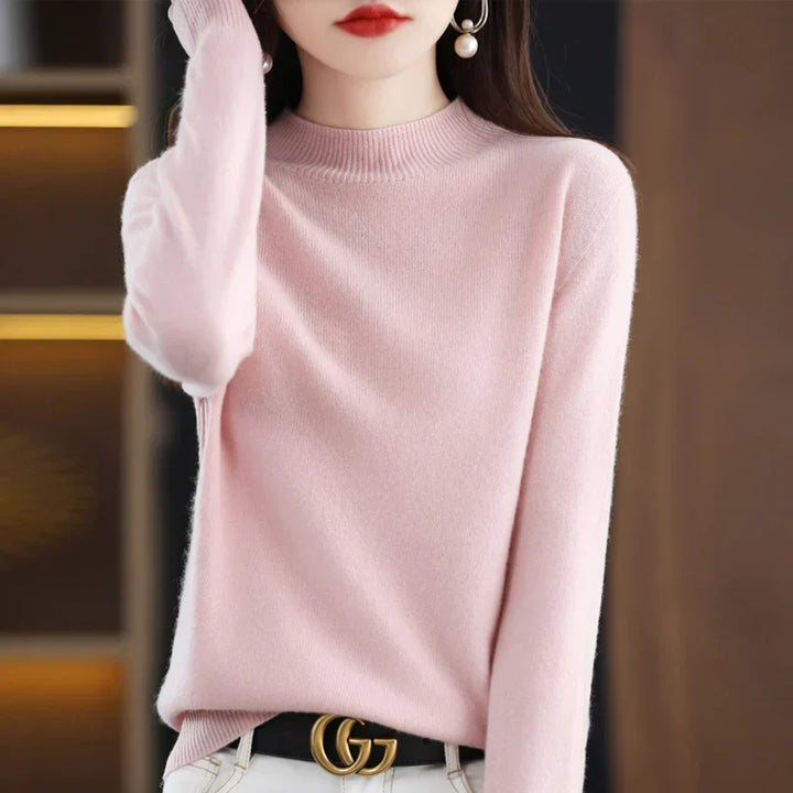 Rosie | Women's Luxurious Cashmere Turtleneck Sweater