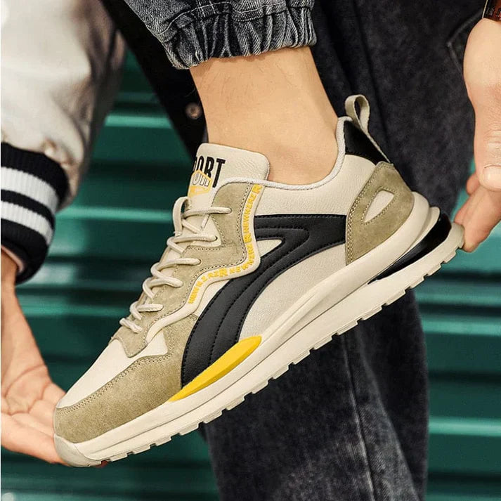 Harrison | Men's Lightweight Breathable Lace Up Casual Trainers