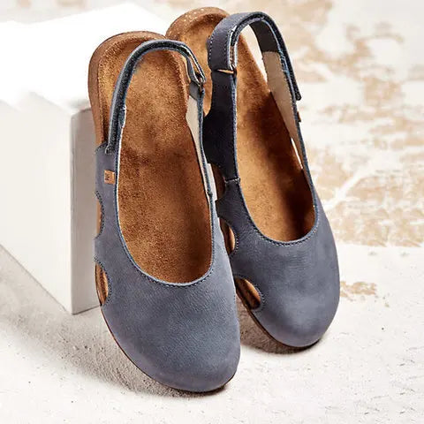 Ruby | Women's Mary Jane Closed Toe Flat Sandals