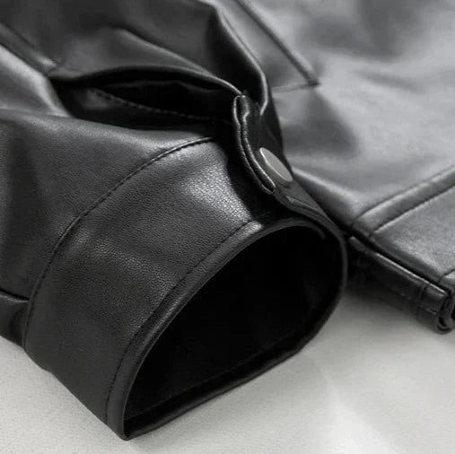 Kai | Men's Retro Style Oversized Leather Bomber Jacket
