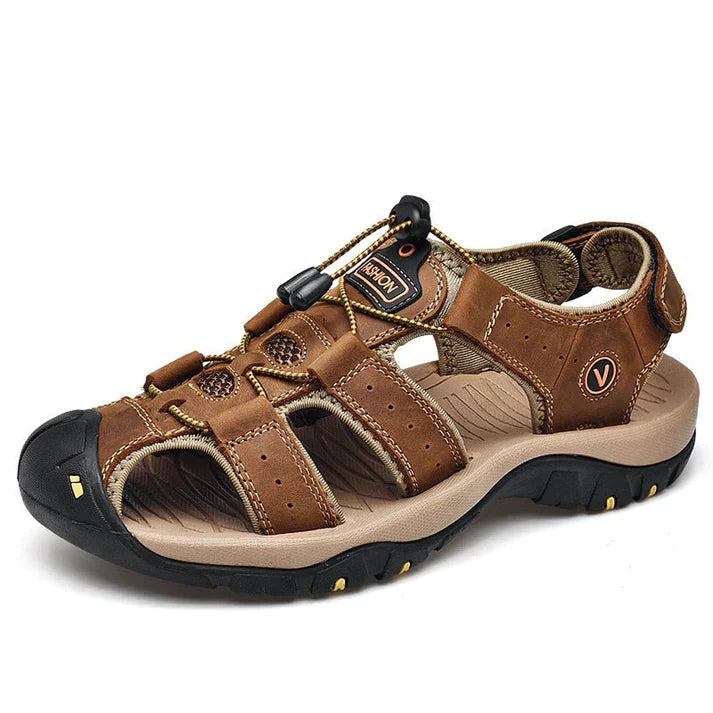 Sean | Men's Premium Leather Outdoor Hiking Sandals