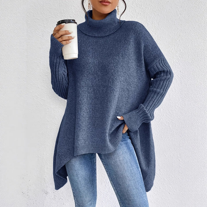 Maren | Women's Cozy Oversized Ribbed Turtleneck Sweater