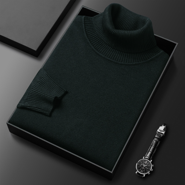 Eric | Men's Premium Turtleneck Pullover Sweater