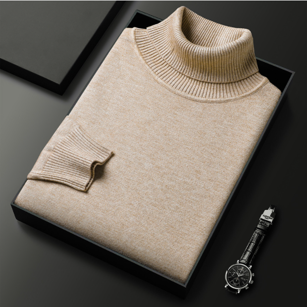 Eric | Men's Premium Turtleneck Pullover Sweater