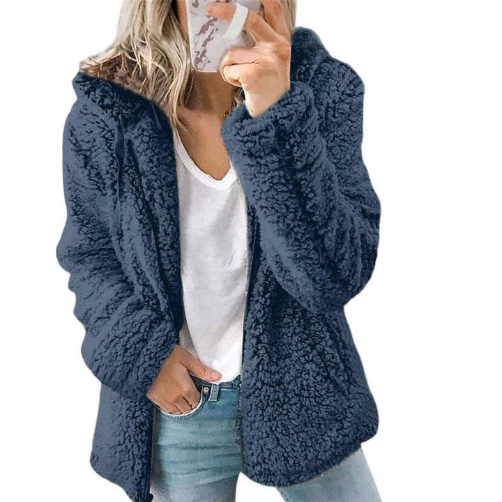 Wendy | Women's Snug Hooded Teddy Sherpa Jacket