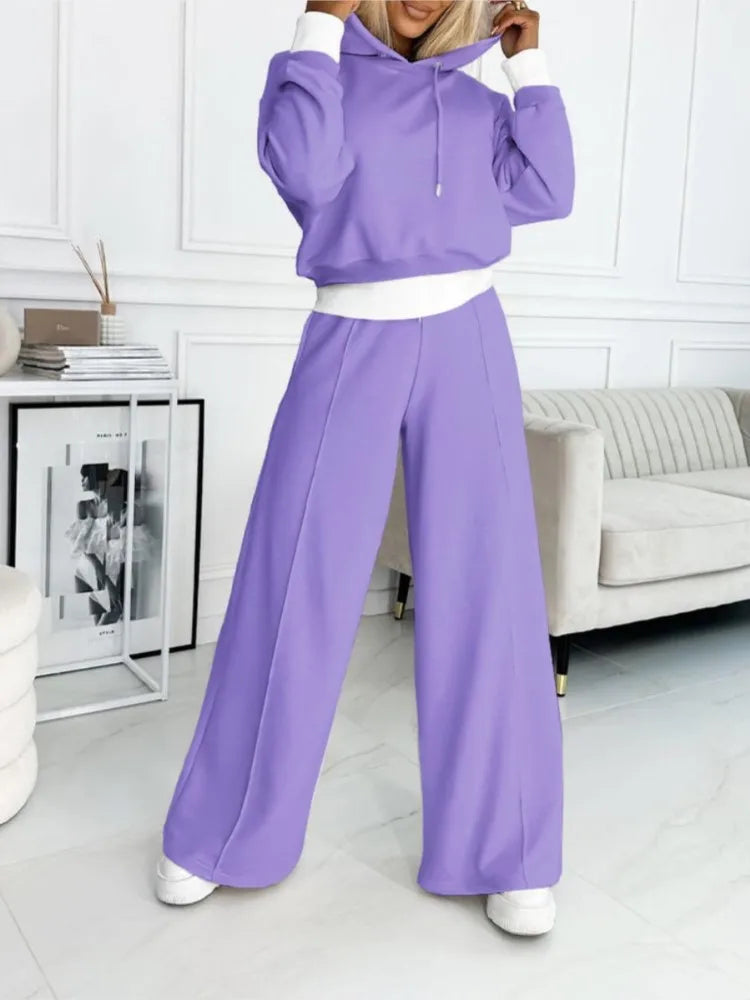 Lisa | Women's Cozy Hoodie & Split-Hem Lounge Set