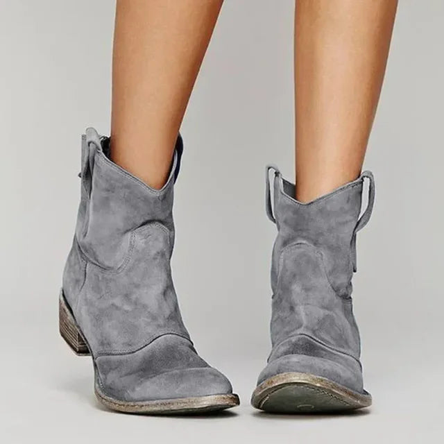 Mandy | Women's Vintage Western Ankle Boots
