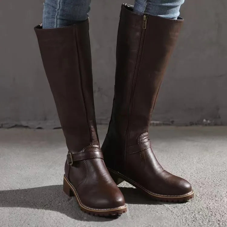 Sienna | Women's Knee-High Leather Riding Boots
