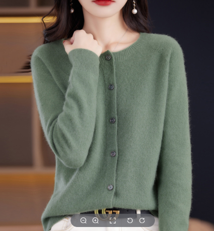 Madeline | Women's Timeless Button-Front Knit Cardigan