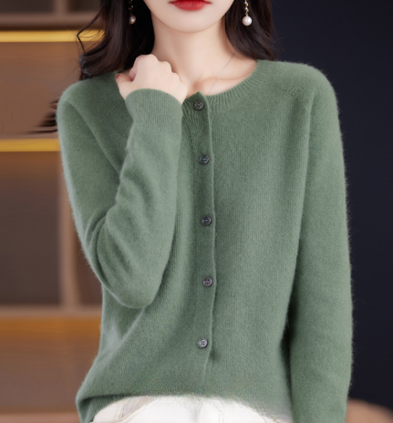 Madeline | Women's Timeless Button-Front Knit Cardigan