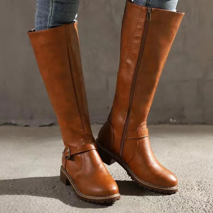 Sienna | Women's Knee-High Leather Riding Boots