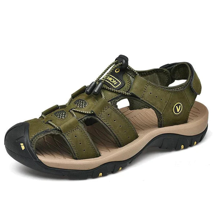 Sean | Men's Premium Leather Outdoor Hiking Sandals