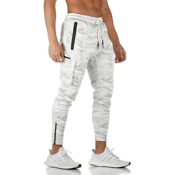 Zane | Men's Stylish Slim-Fit Cargo Joggers with Zip Pockets
