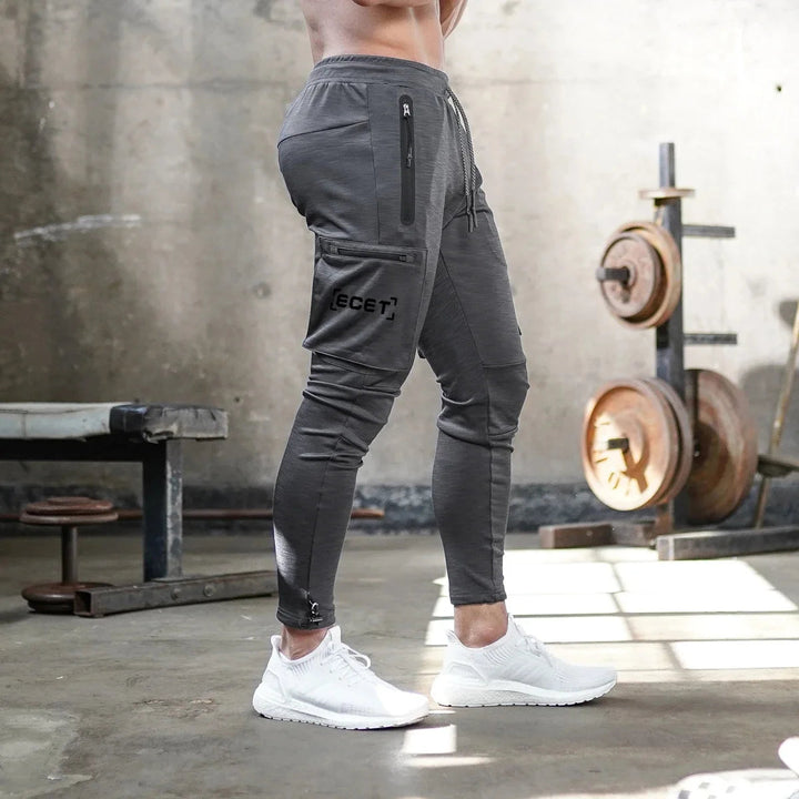 Zane | Men's Stylish Slim-Fit Cargo Joggers with Zip Pockets