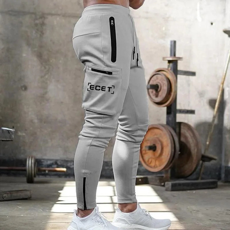 Zane | Men's Stylish Slim-Fit Cargo Joggers with Zip Pockets