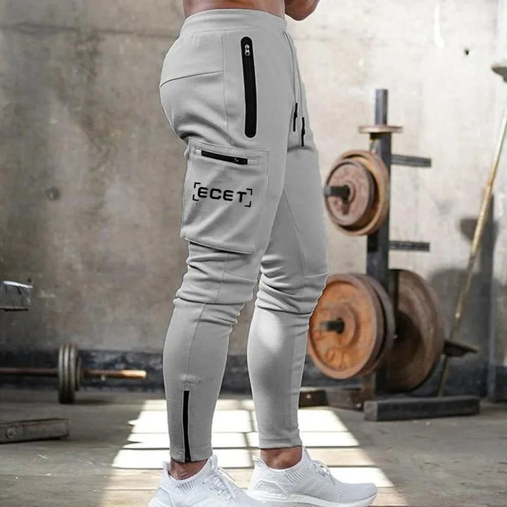 Zane | Men's Stylish Slim-Fit Cargo Joggers with Zip Pockets